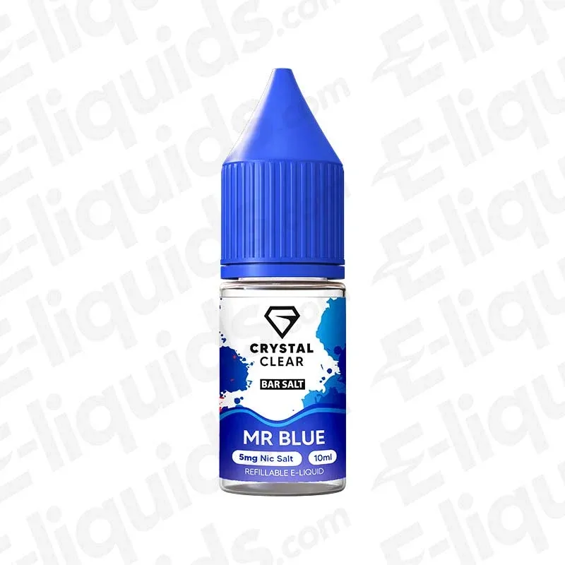 Crystal Clear Mr Blue Nic Salt - Image 2