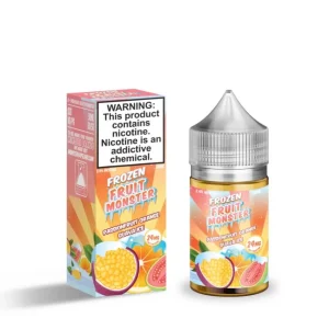 Frozen Fruit Monster Salt Passionfruit Orange Guava eJuice
