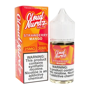 Strawberry Mango SALT - Cloud Nurdz - 30mL