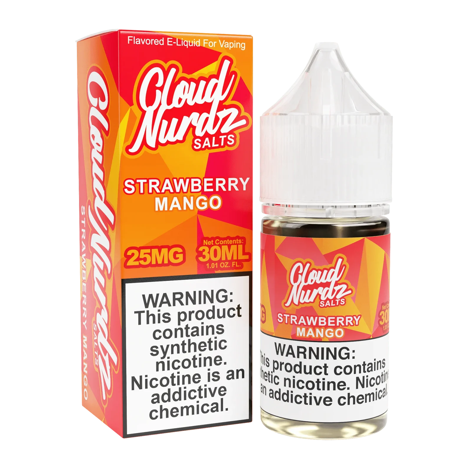 Strawberry Mango SALT - Cloud Nurdz - 30mL