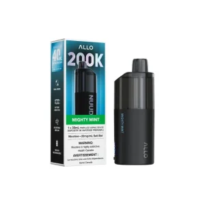 ALLO NUUD 200K Disposable Vape - Mighty Mint