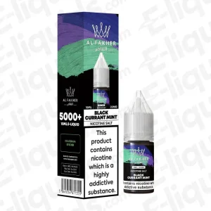 Al Fakher 5000+ Black Currant Mint Nic Salt