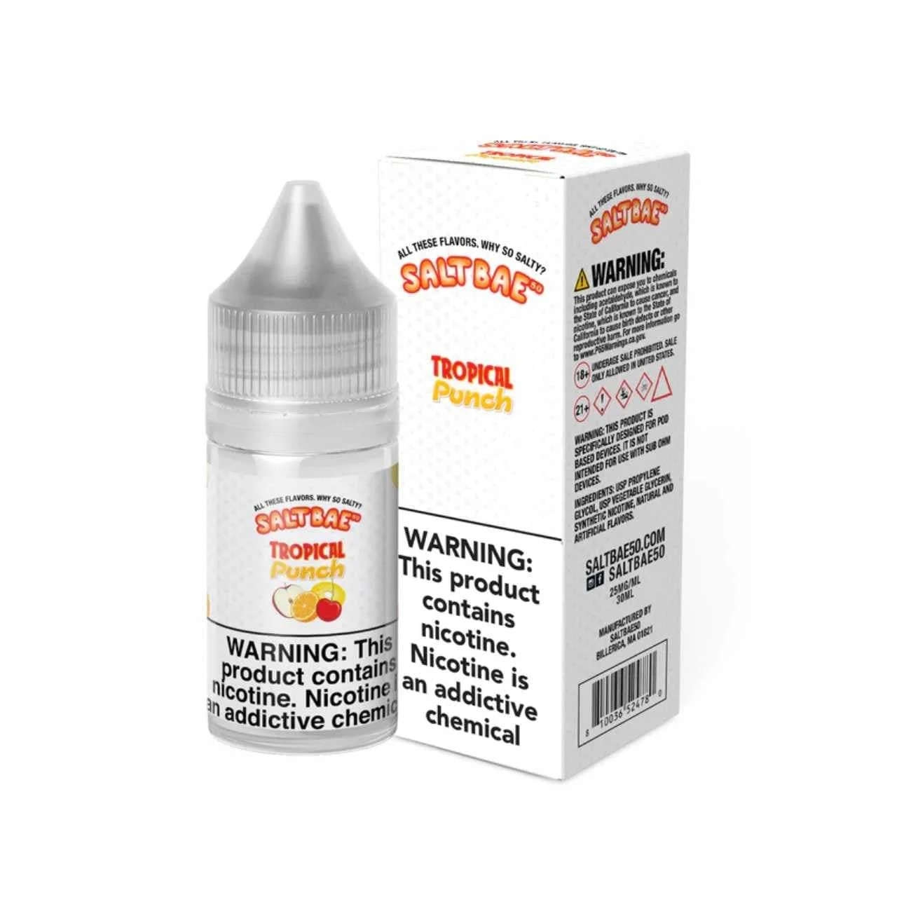 Tropical Punch (Fruit Punch) SALT - Salt Bae 50 - 30mL