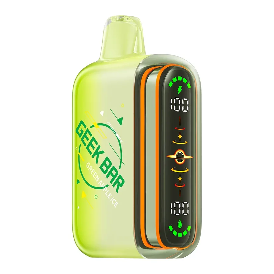 Geek Bar Pulse 2 Disposable Vape Device - Green Apple Ice 20ml