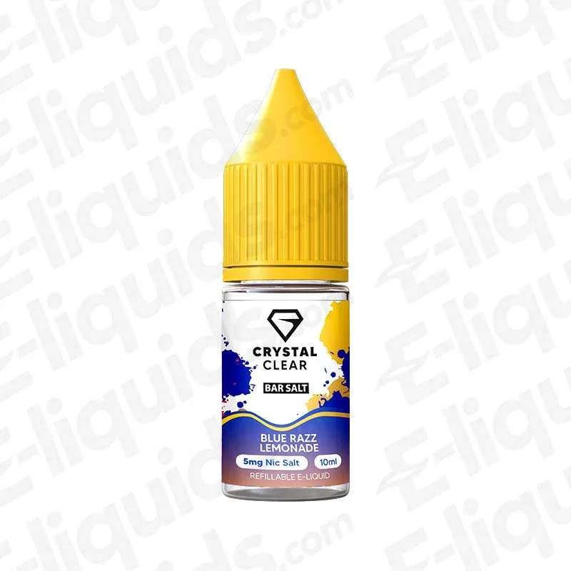 Crystal Clear Blue Razz Lemonade Nic Salt - Image 2