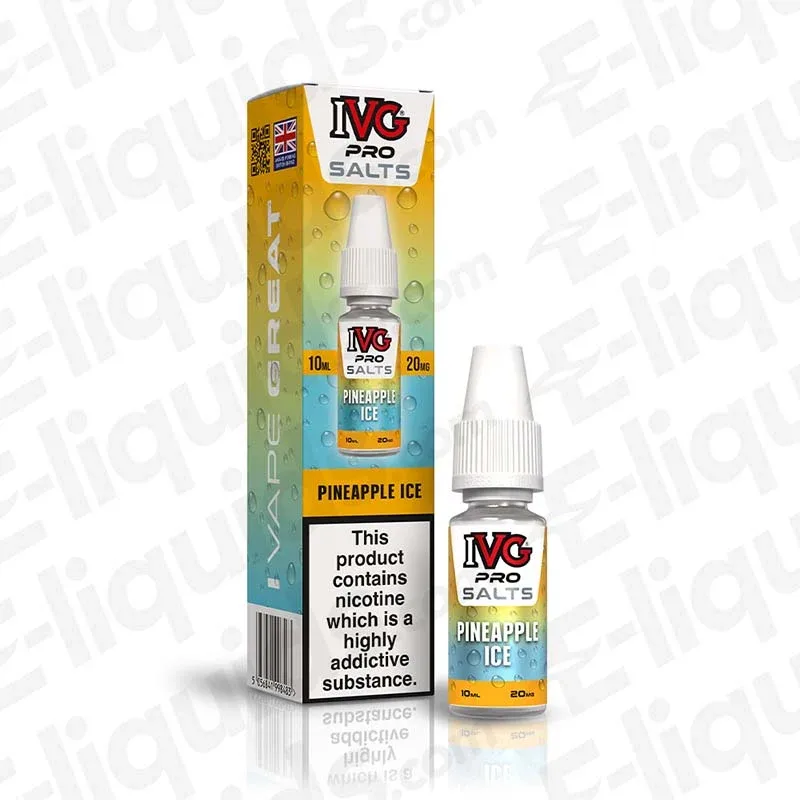 IVG Pro Pineapple Ice Nic Salt - Image 2