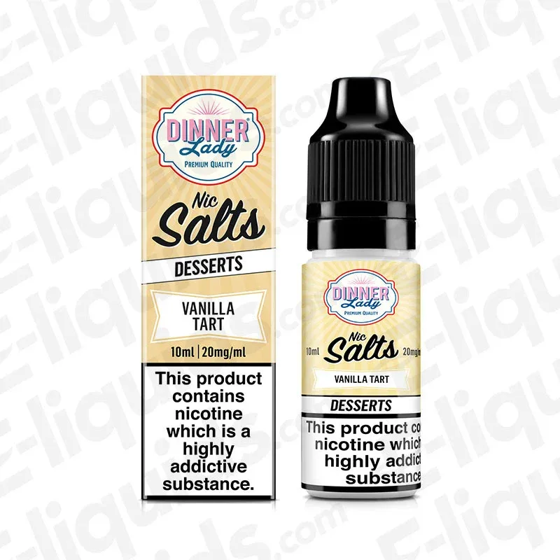 Dinner Lady Vanilla Tart Nic Salt