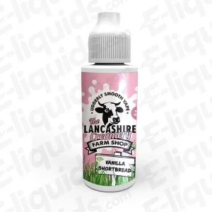 The Lancashire Creamery Vanilla Shortbread Farm Shop 100ml Shortfill Vape Juice