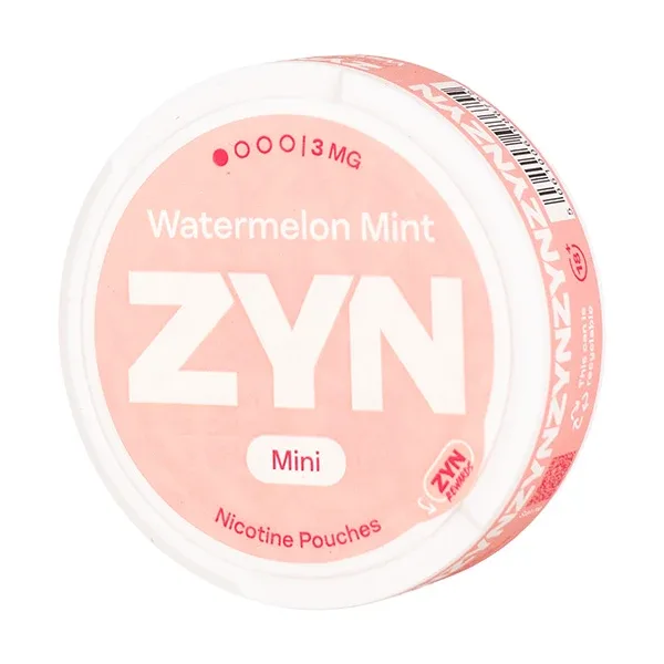 Watermelon Mint Mini Nicotine Pouches by Zyn
