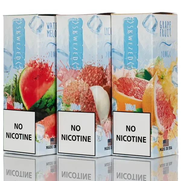 Skwezed Ice - No Nicotine Vape Juice Ice - 100ml