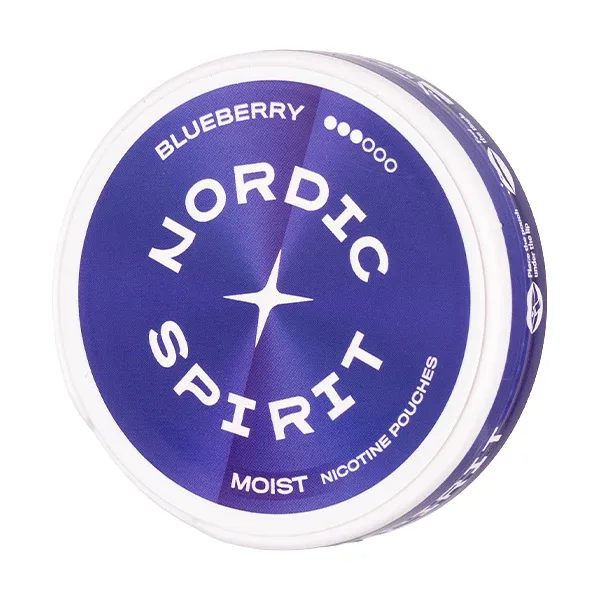 Blueberry Standard Nicotine Pouches by Nordic Spirit