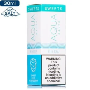 Blue Razz - AQUA Salts E-Liquid - 30mL