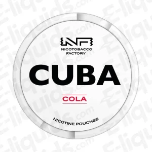 CUBA White Cola Nicotine Pouches