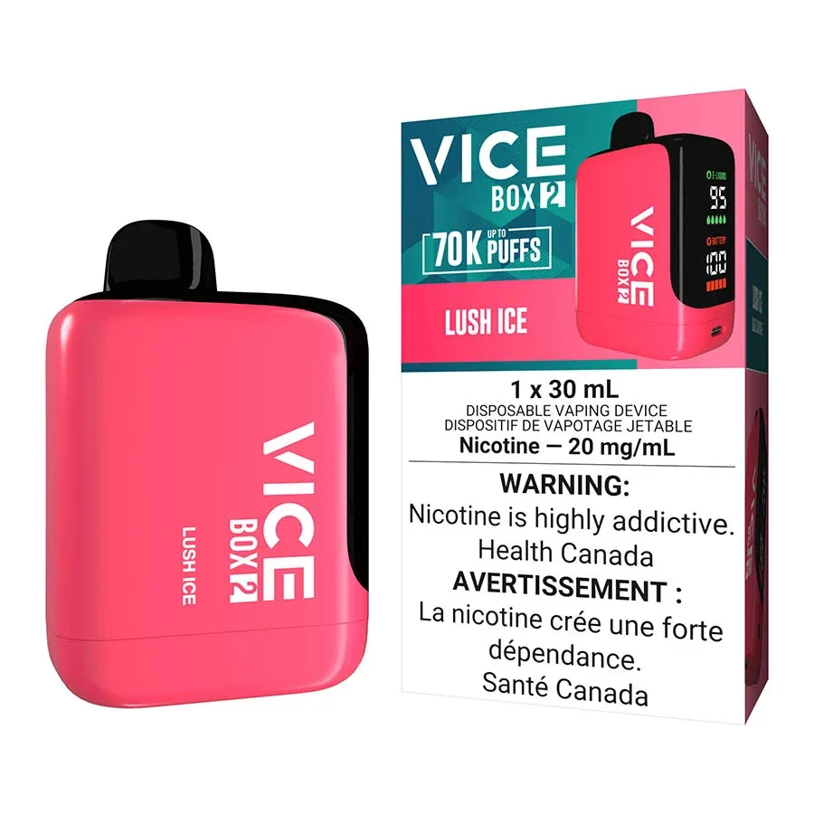 Vice Box 2 Disposable Vape Device - Lush Ice