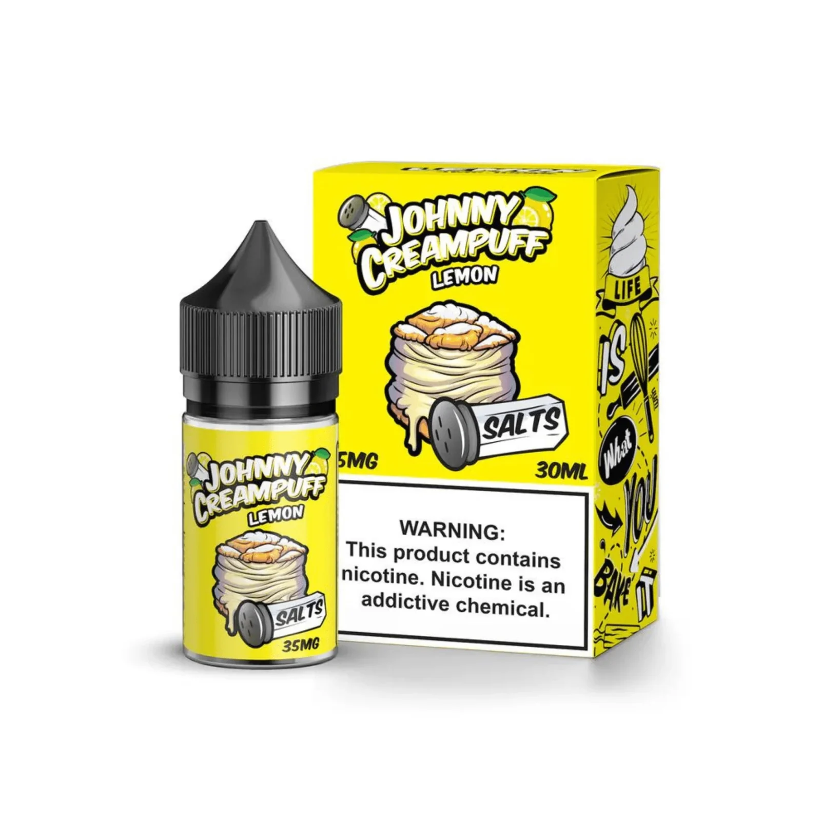 Lemon SALT - Johnny Creampuff - 30mL