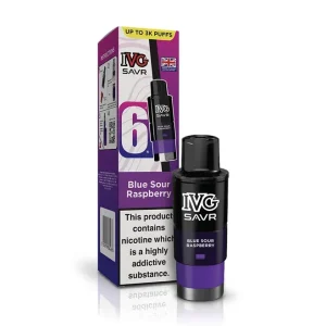 Blue Sour Raspberry IVG SAVR Refill Pack