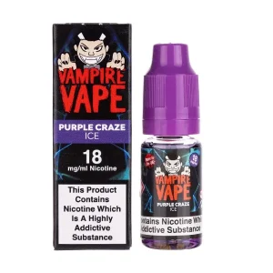 Purple Craze Ice E-Liquid by Vampire Vape
