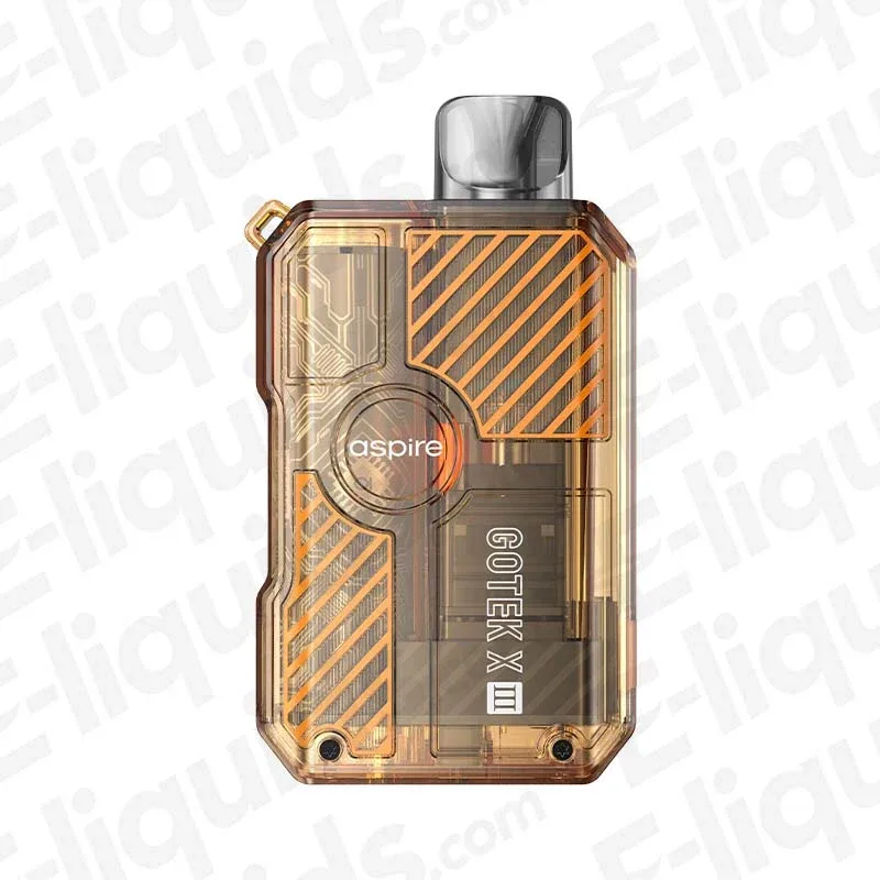 Aspire Gotek X3 Orange Pod Kit