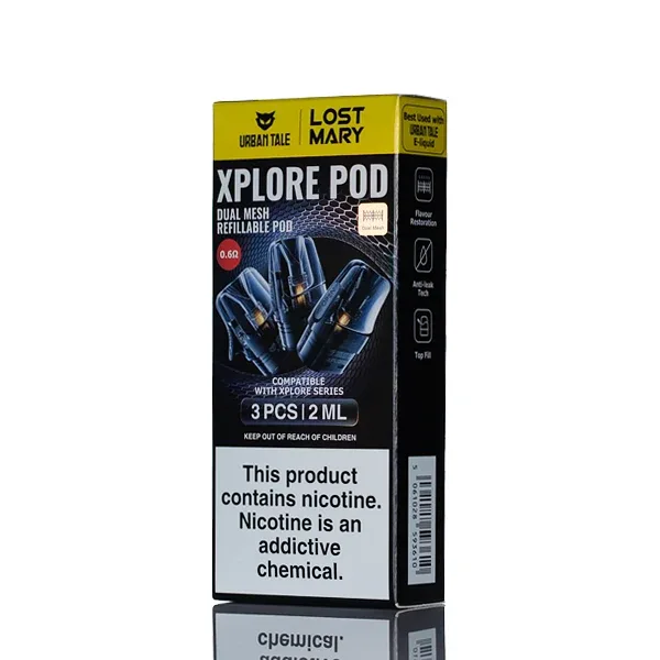 Urban Tale x Lost Mary Xplore Replacement Pods - Pack of 3