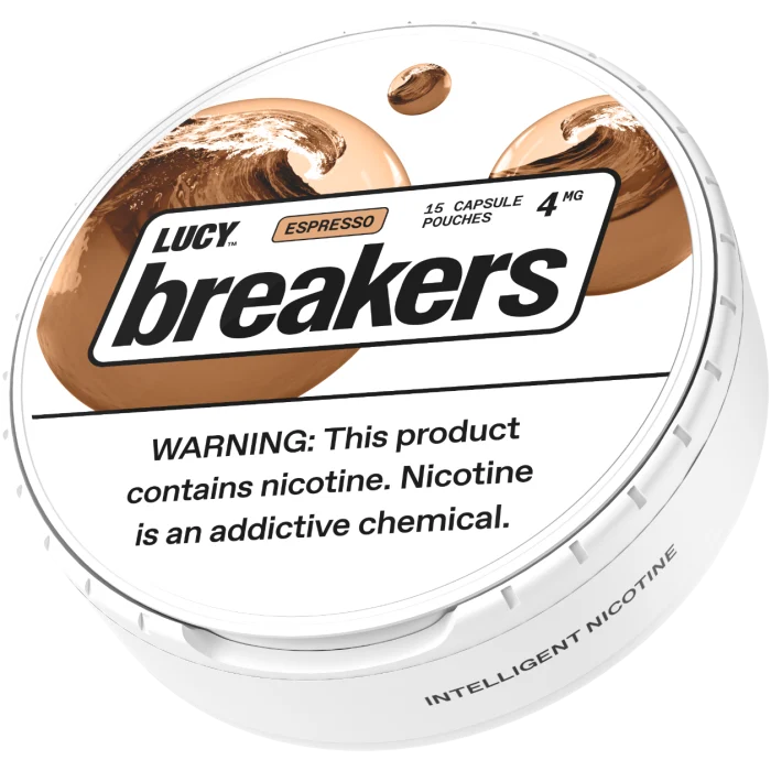 Lucy Breakers Capsule Nicotine Pouches - Espresso