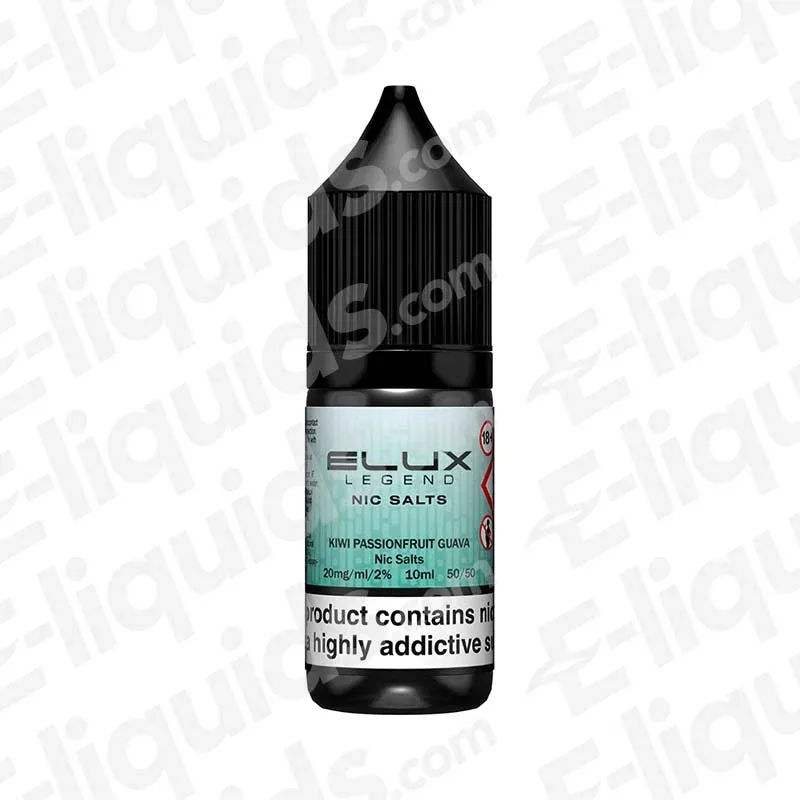Elux Legend Kiwi Passionfruit Guava Nic Salt