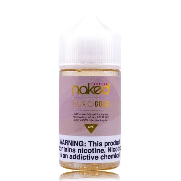 Euro Gold Naked 100 Tobacco 60mL
