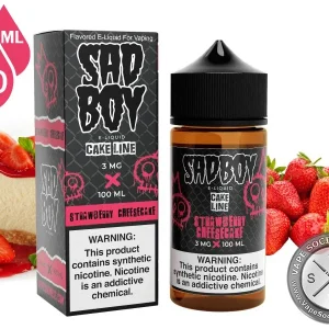 Strawberry Cheesecake SADBOY CAKE LINE 100ml