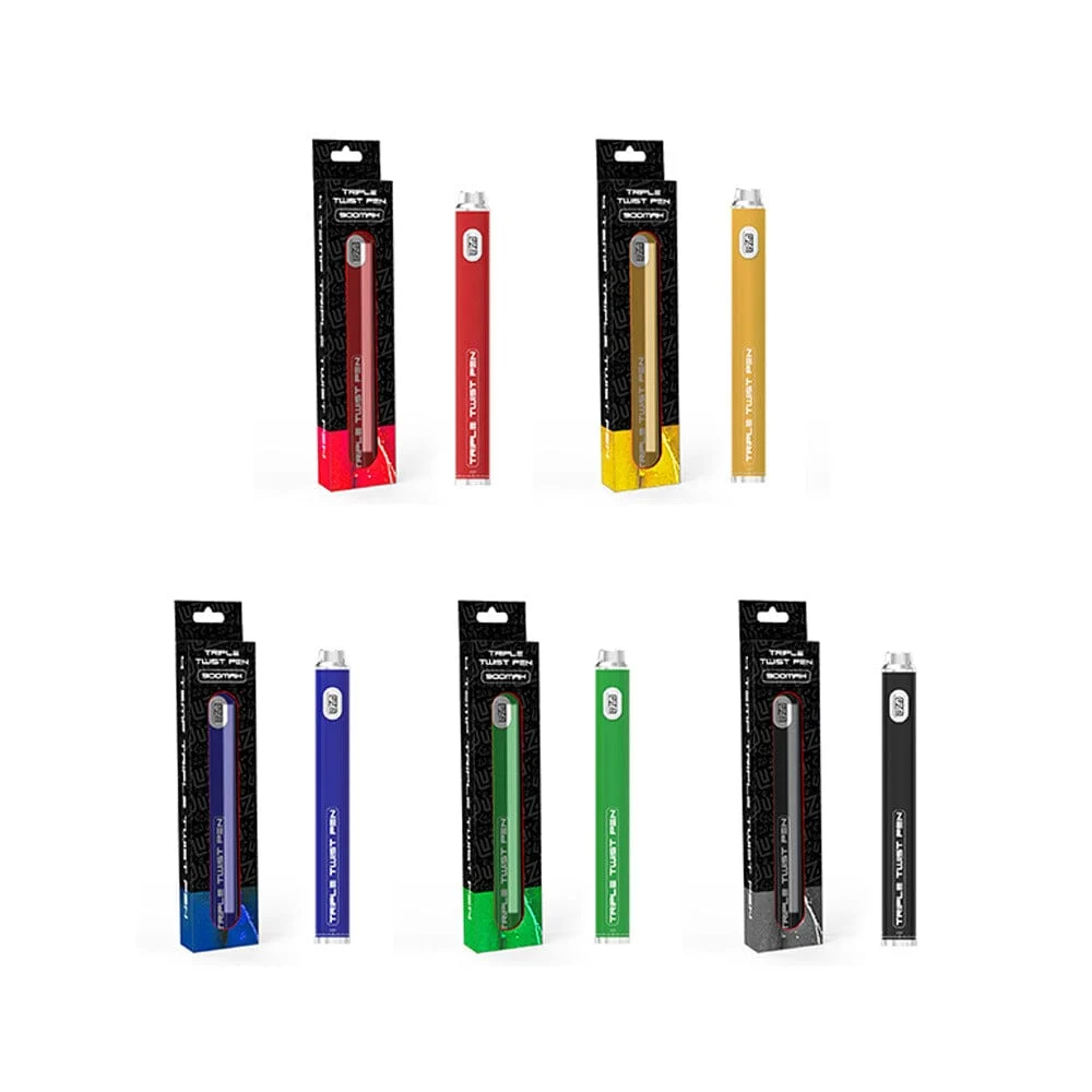 Luzid Triple Twist 510 Battery 900mAh (10pc Display)