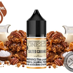 Salted Caramel District One21 Salt 30ml