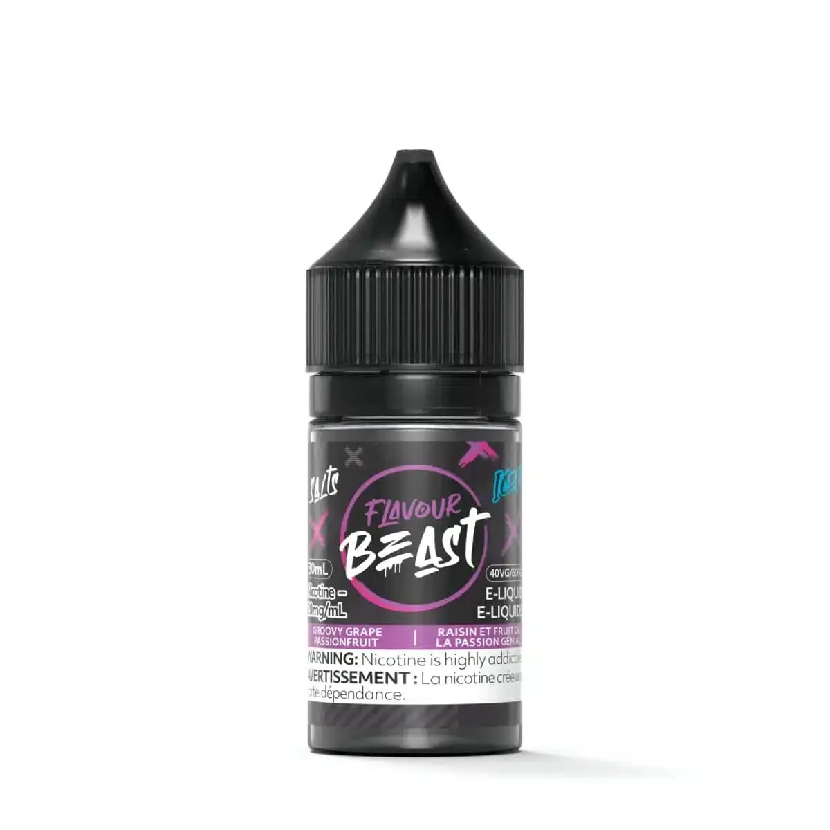 Flavour Beast Groovy Grape Passionfruit Iced