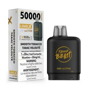 Level X Flavour Beast G2 Ultra Smooth Tobacco (6/box)