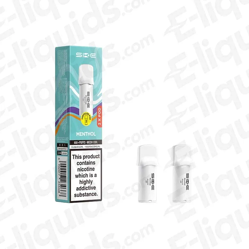 SKE 600 Pro Menthol Prefilled Pod (Pack of 2)