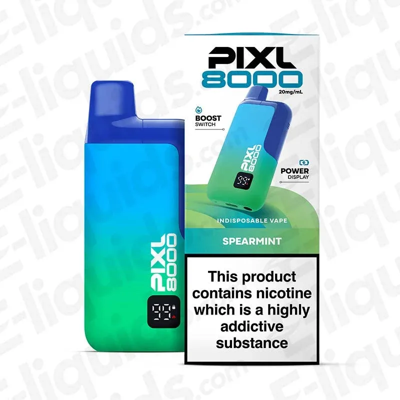 PIXL 8000 Spearmint Prefilled Pod Kit