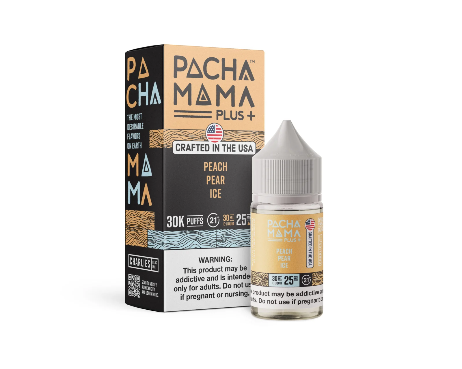 Peach Pear Ice Pachamama + Nixodine Salts 30mL
