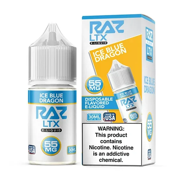 Ice Blue Dragon Pod Juice x RAZ Salts 30mL