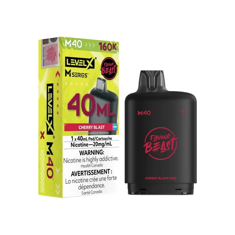 Level X M40 Series - Cherry Blast Ice 160K Pods