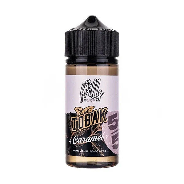 Caramel 80ml (50/50) Shortfill by No Frills Tobak
