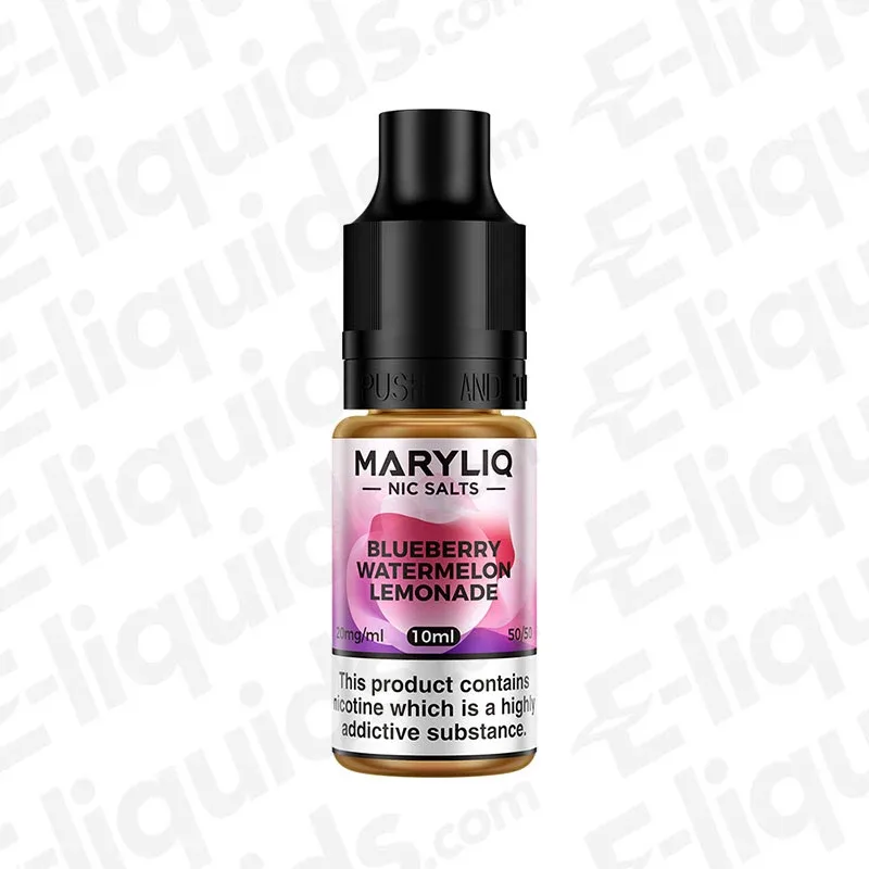 Blueberry Watermelon Lemonade Nic Salt Vape Juice by Maryliq