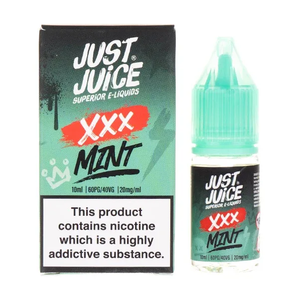 XXX Mint Nic Salt E-Liquid by Just Juice