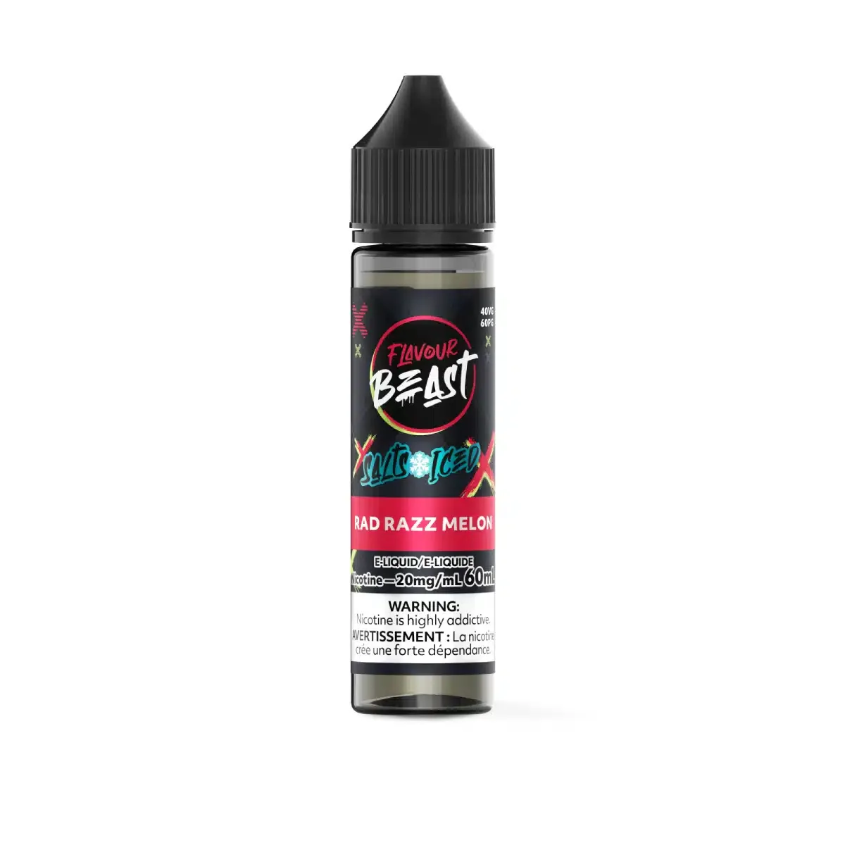Flavour Beast Rad Razz Melon Iced