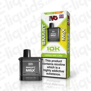 IVG Smart Max 10mg Lemon and Lime Prefilled Pod