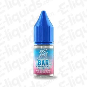 Just Juice Bar Below Zero Nic Salt Blue Cherry Blast