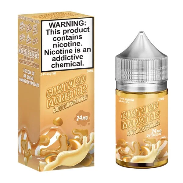Butterscotch by Custard Monster Salts 30ml