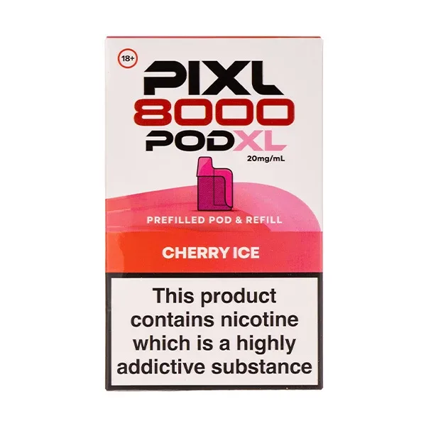 Cherry Ice Pixl 8000 Prefilled Pod + Refill Pack
