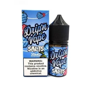 DRIP N VAPE SALTS | Blue Razz Slush 30ML eLiquid