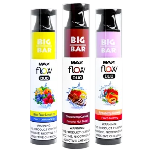 Big Bar, Max Flow Duo, 5% Disposable Device