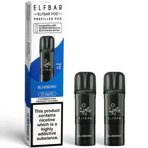 Blueberry Elf Bar 600 Pods (x2)