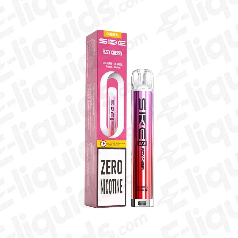 SKE Bar 600 0mg Fizzy Cherry Prefilled Pod Kit