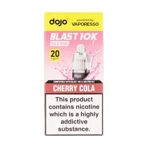 Cherry Cola Dojo Blast 10K Prefilled Pod + Refill by Vaporesso