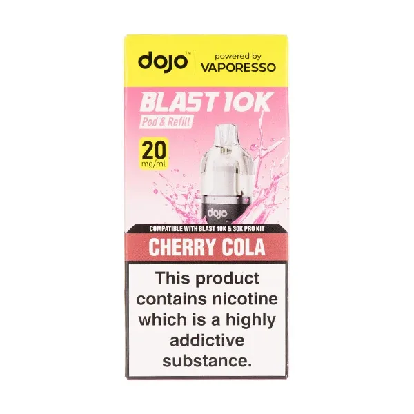 Cherry Cola Dojo Blast 10K Prefilled Pod + Refill by Vaporesso